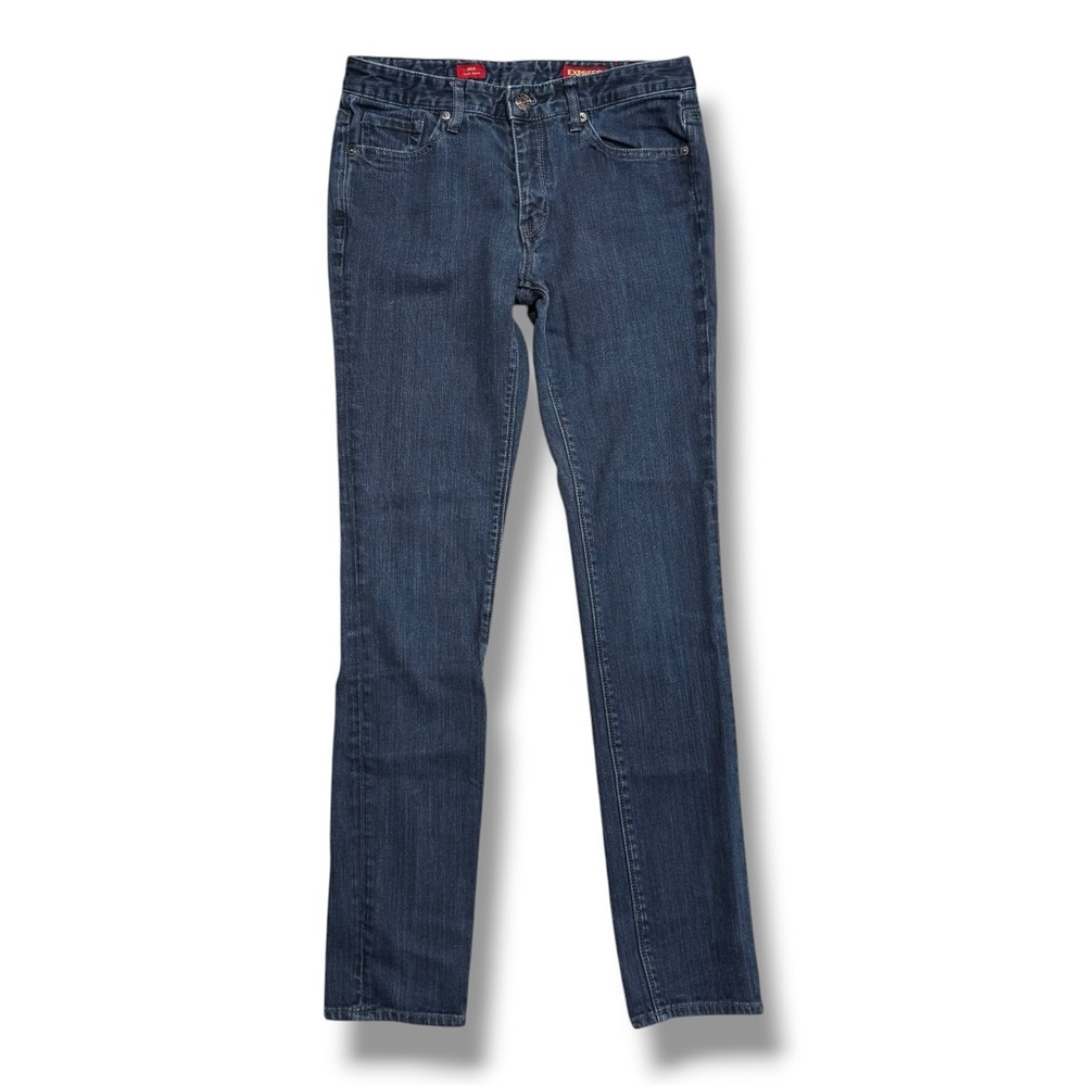 Express Mia Ultra Skinny Jeans Mid-Rise Stretch Denim Women’s Size 4